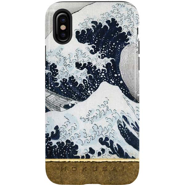 The Great Wave off Kanagawa by Hokusai iPhone Cases