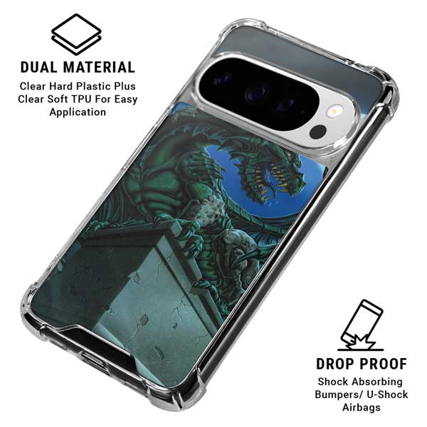 The Green Dragon by Ed Beard Jr Google Pixel 10 Pro XL Clear Case