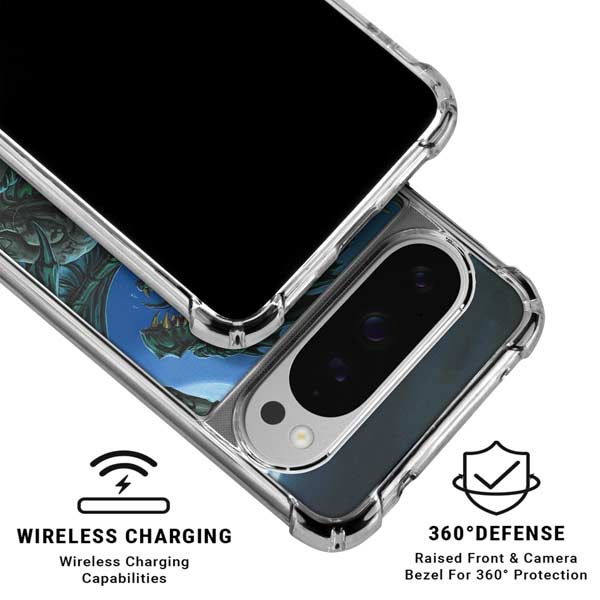 The Green Dragon by Ed Beard Jr Google Pixel 10 Pro XL Clear Case