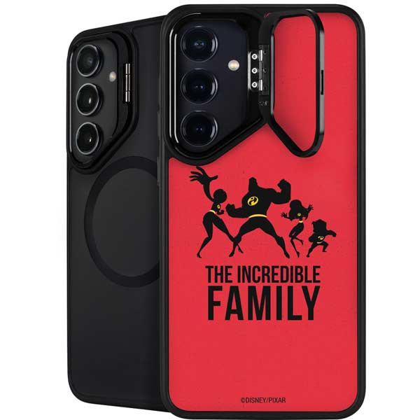 Disney The Incredibles Family Sillhouette Galaxy S26 Kickstand Case