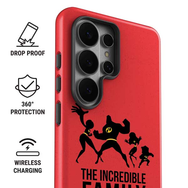 Disney The Incredibles Family Sillhouette Galaxy S26 Ultra Impact Case