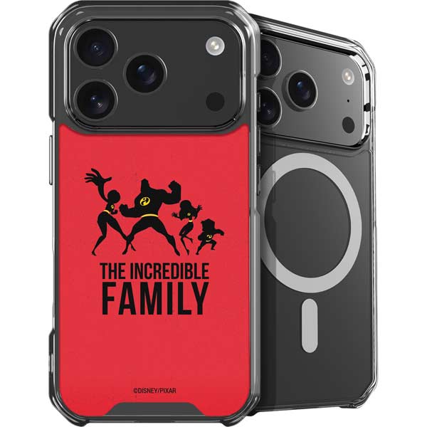 Disney The Incredibles Family Sillhouette iPhone 17 Pro MagSafe Case
