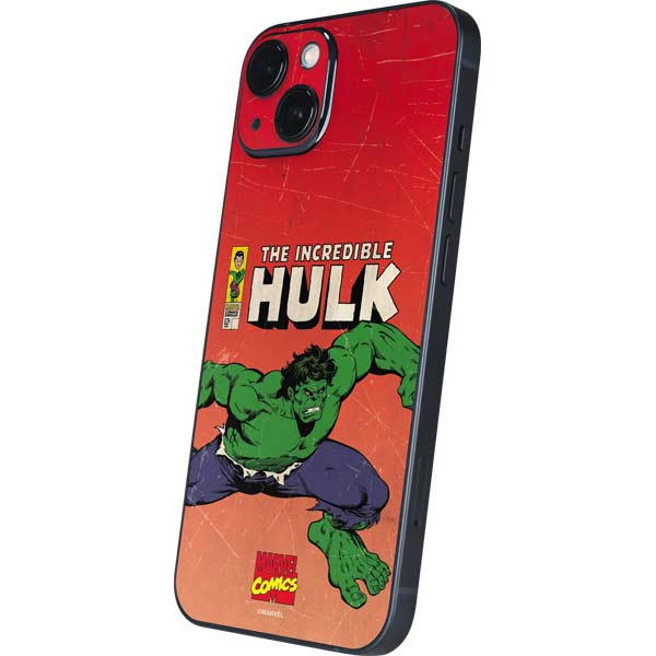 Marvel Classic Comics The Incredible Hulk iPhone 15 Skin