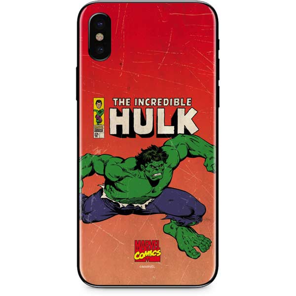 Marvel Classic Comics The Incredible Hulk iPhone XS Max Skin