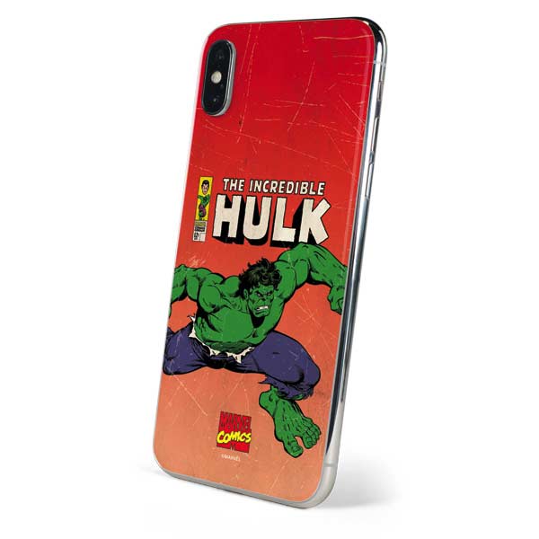Marvel Classic Comics The Incredible Hulk iPhone XS Max Skin