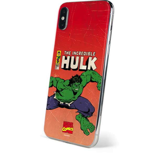 Marvel Classic Comics The Incredible Hulk iPhone XS Skin