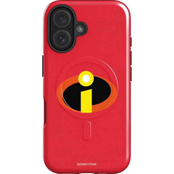 Disney The Incredibles Main Logo iPhone 16 Plus Magsafe Impact Case