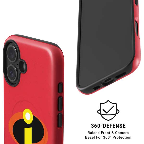 Disney The Incredibles Main Logo iPhone 16 Plus Magsafe Impact Case
