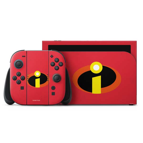 Disney The Incredibles Main Logo Nintendo Switch 2 (2025) with Joy-Con Skin
