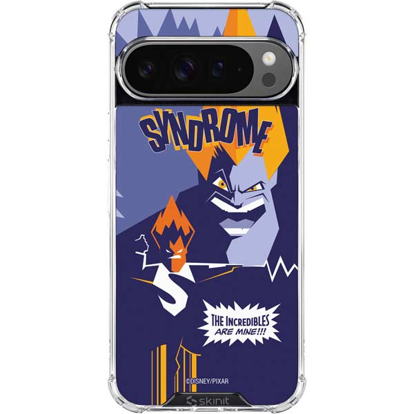 Disney The Incredibles Syndrome Art Google Pixel 10 Pro Clear Case