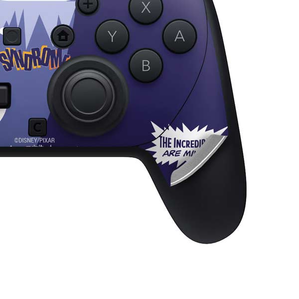 Disney The Incredibles Syndrome Art Nintendo Switch 2 (2025) Pro Controller Skin