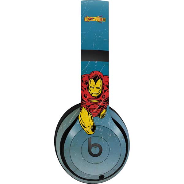Marvel Classic Comics The Invincible Iron Man Beats Studio Pro Wireless Headphones Skin