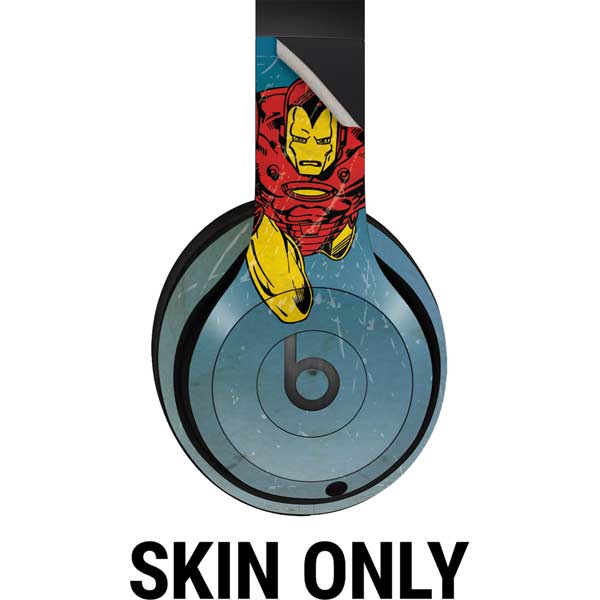 Marvel Classic Comics The Invincible Iron Man Beats Studio Pro Wireless Headphones Skin