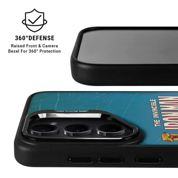 Marvel Classic Comics The Invincible Iron Man Galaxy S26 Ultra Kickstand Case