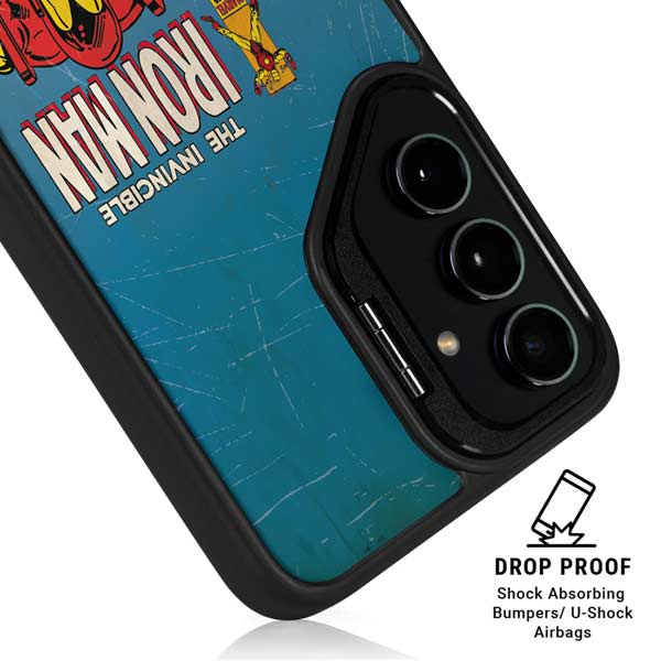 Marvel Classic Comics The Invincible Iron Man Galaxy S26 Ultra Kickstand Case