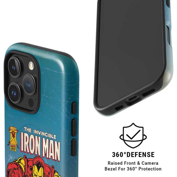 Marvel Classic Comics The Invincible Iron Man iPhone 16 Pro Magsafe Impact Case