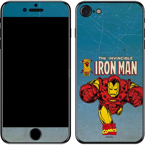 Marvel Classic Comics The Invincible Iron Man iPhone SE (2nd & 3rd Gen) Skin