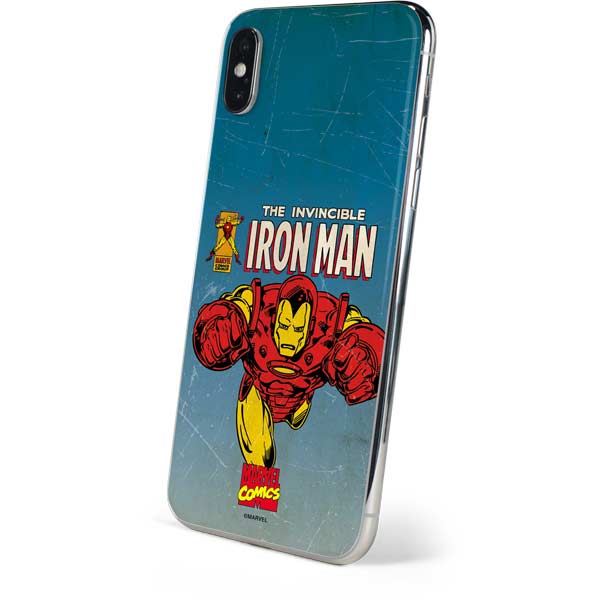Marvel Classic Comics The Invincible Iron Man iPhone XS Skin