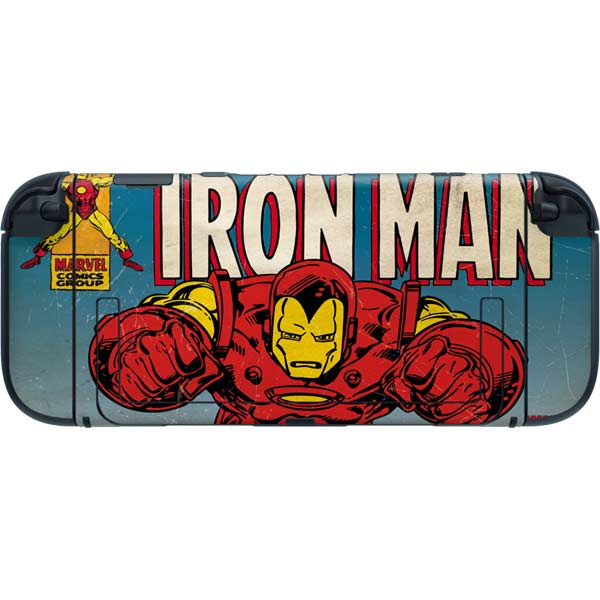 Marvel Classic Comics The Invincible Iron Man Nintendo Switch 2 (2025) with Joy-Con Skin