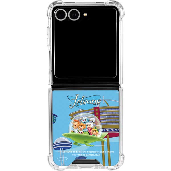 The Jetsons The Jetsons Galaxy Z Flip7 Clear Case