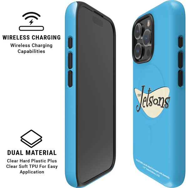 The Jetsons The Jetsons Logo iPhone 16 Pro Max Magsafe Impact Case