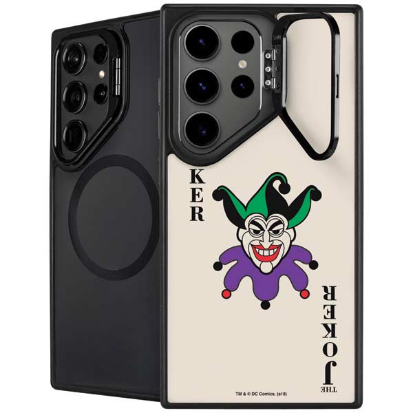 DC Comics The Joker Calling Card Galaxy S26 Ultra Kickstand Case