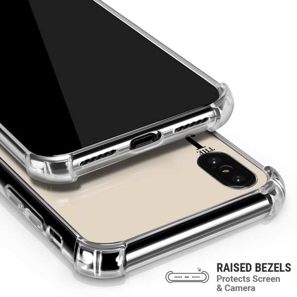DC Comics The Joker Calling Card iPhone X/XS Clear Case