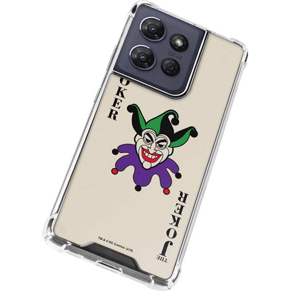 DC Comics The Joker Calling Card Moto G Power 5G (2025) Clear Case