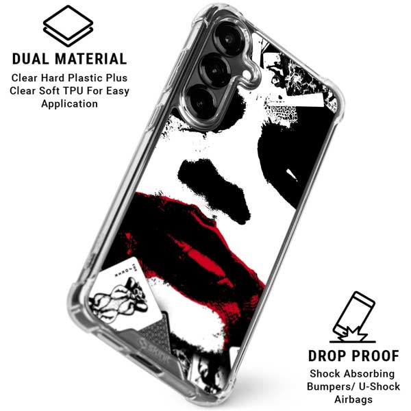 DC Comics The Joker Dark Knight Poster Art Galaxy S26 Clear Case