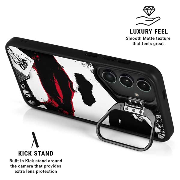 DC Comics The Joker Dark Knight Poster Art Galaxy S26 Ultra Kickstand Case