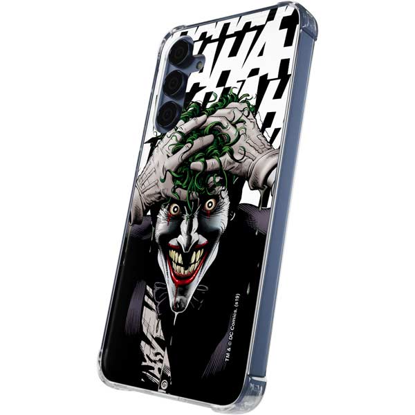 DC Comics The Joker Killing Joke Variant Cover Art by Brian Bolland Galaxy A35 5G Clear Case