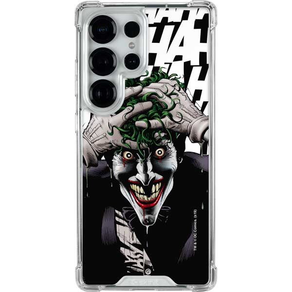 DC Comics The Joker Killing Joke Variant Cover Art by Brian Bolland Galaxy S25 Ultra Clear Case