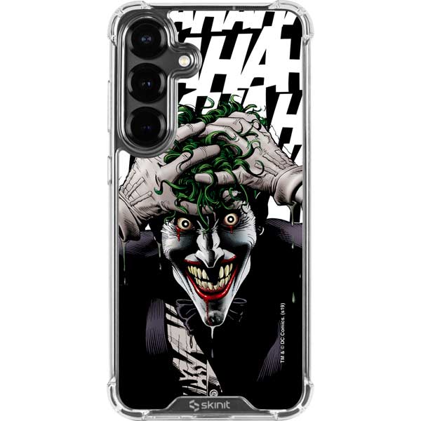 DC Comics The Joker Killing Joke Variant Cover Art by Brian Bolland Galaxy S26 Plus Clear Case