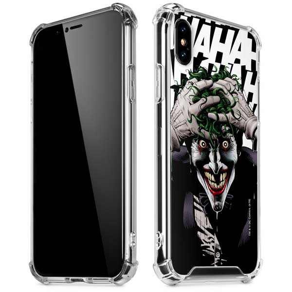 DC Comics The Joker Killing Joke Variant Cover Art by Brian Bolland iPhone X/XS Clear Case