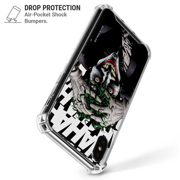 DC Comics The Joker Killing Joke Variant Cover Art by Brian Bolland iPhone X/XS Clear Case