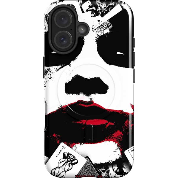 DC Comics The Joker Dark Knight Poster Art iPhone 16 Plus Magsafe Impact Case