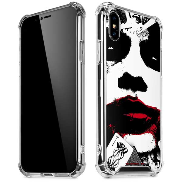 DC Comics The Joker Dark Knight Poster Art iPhone X/XS Clear Case