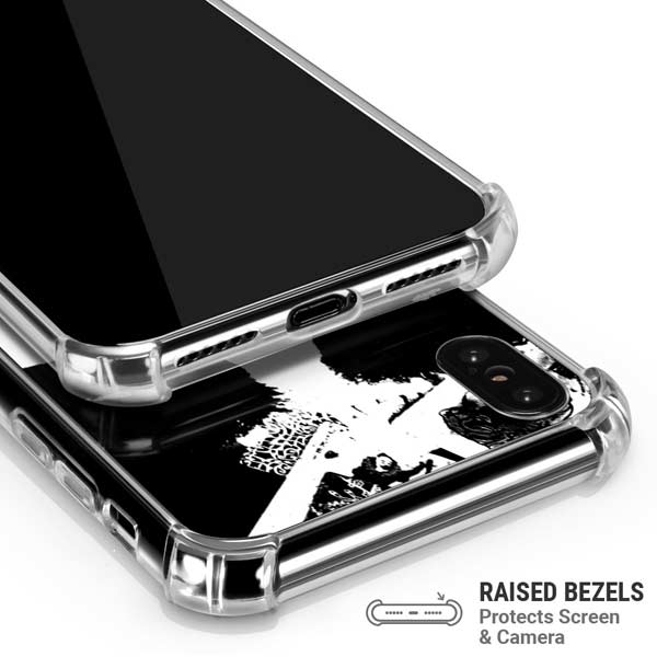 DC Comics The Joker Dark Knight Poster Art iPhone X/XS Clear Case