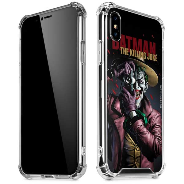 DC Comics The Joker Killing Joke Cover Art by Brian Bolland iPhone X/XS Clear Case