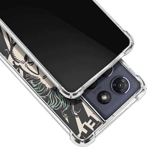 DC Comics The Joker Vintage Laughing Moto G 5G (2025) Clear Case
