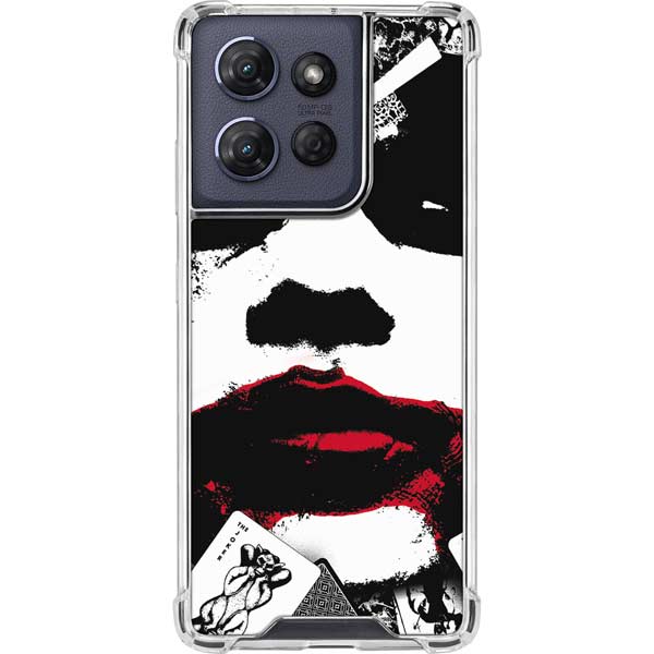DC Comics The Joker Dark Knight Poster Art Moto G Power 5G (2025) Clear Case