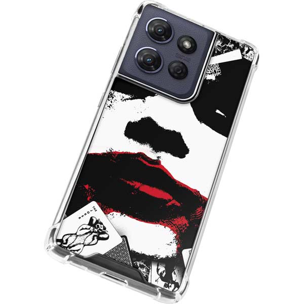 DC Comics The Joker Dark Knight Poster Art Moto G Power 5G (2025) Clear Case