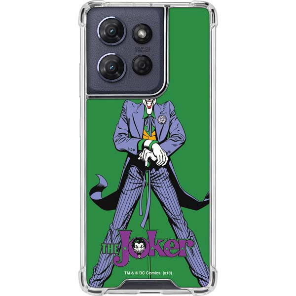 DC Comics The Joker Classic Art Pose Moto G 5G (2025) Clear Case