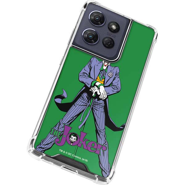 DC Comics The Joker Classic Art Pose Moto G 5G (2025) Clear Case