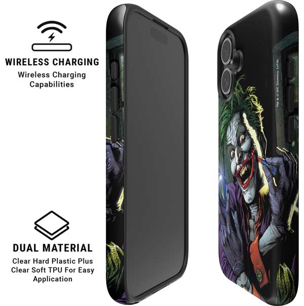DC Comics The Joker Put on a Smile iPhone 16 Magsafe Impact Case
