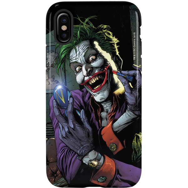 DC Comics The Joker Put on a Smile iPhone XS Pro Case
