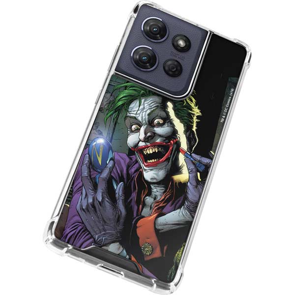 DC Comics The Joker Put on a Smile Moto G 5G (2025) Clear Case