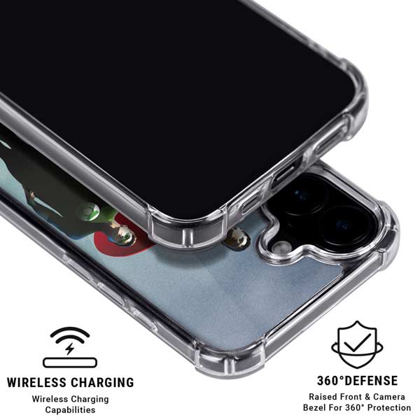 Justice League Standing Pose Team iPhone 16 MagSafe Case