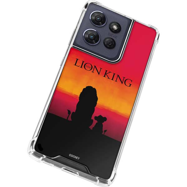 Disney The Lion King Movie Poster Art Moto G 5G (2025) Clear Case
