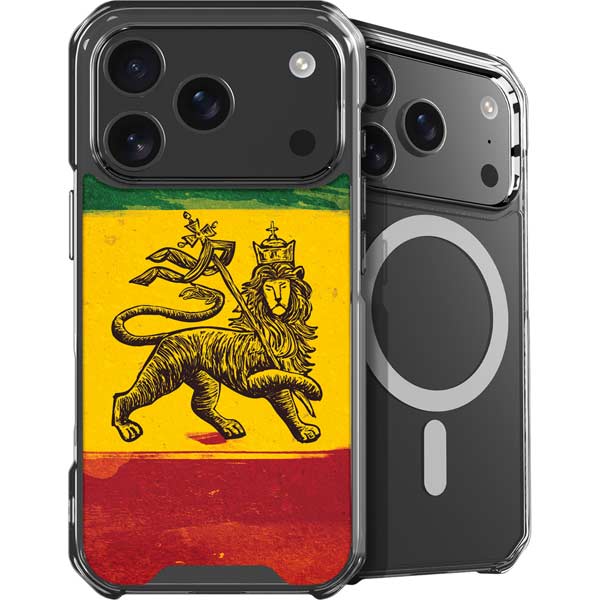 The Lion of Judah Rasta Flag iPhone 17 Pro MagSafe Case